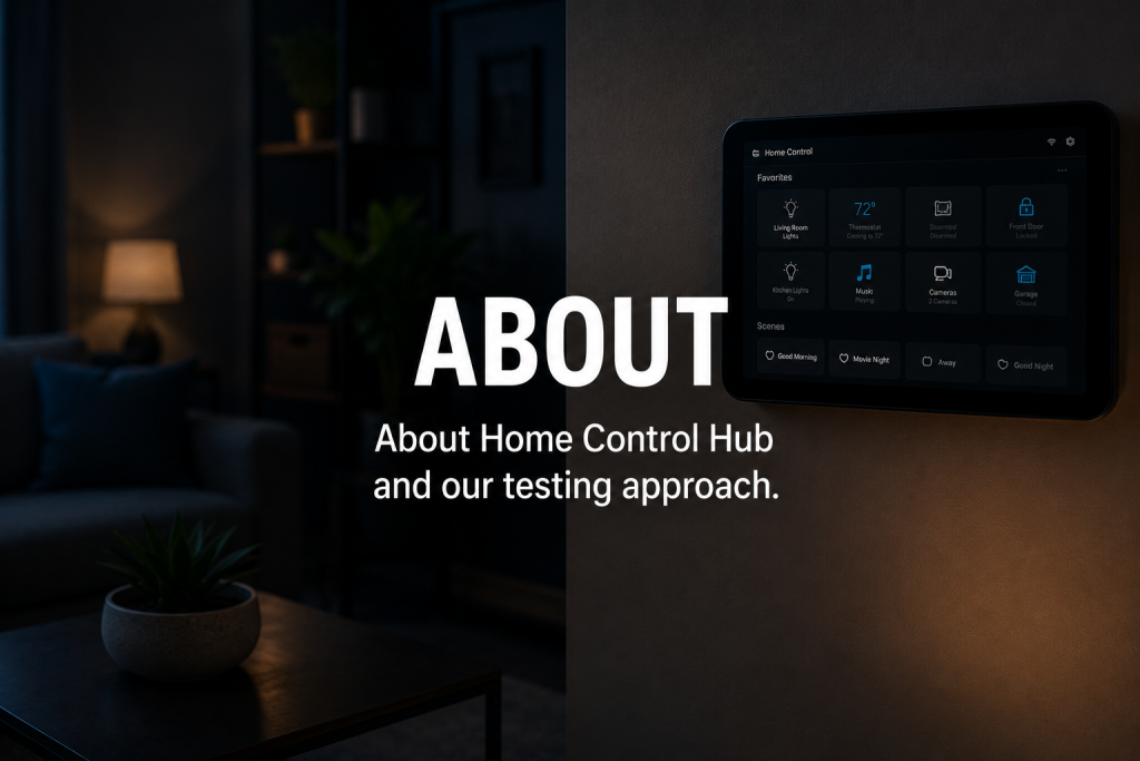 About Home Control Hub